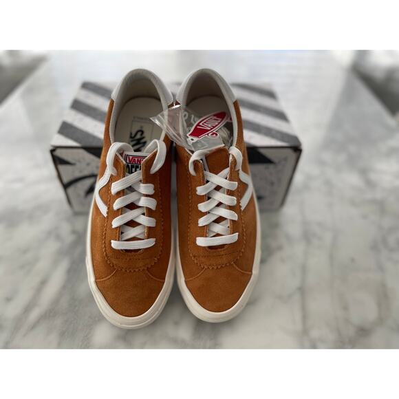 VANS VAULT OG EPOCH LX SUEDE Pumpkin Spice/ Henna US 7.5 NEW in BOX Collectible - Picture 4 of 5